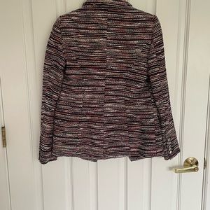 Tweed double breasted jacket. Very stylish and new. Never worn!